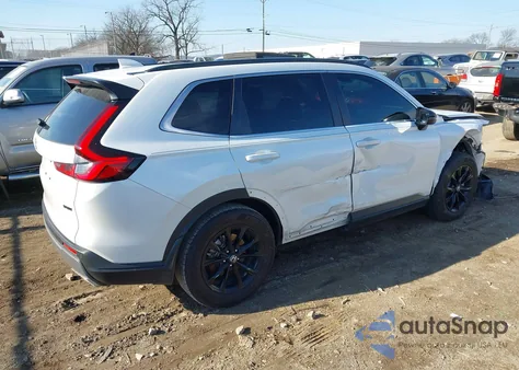 2025 Honda Cr-V Hybrid Sport-L from USA, damaged, VIN 7FARS5H87SE001731